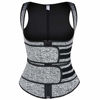 Picture of Hopgo Sauna Sweat Waist Trainer Corset Trimmer Vest for Women Weight Loss Shapewear Waist Cinchers Belt Slimming Girdle