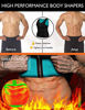 Picture of NonEcho Men Sauna Vest Hot Sweat Waist Trainer Corset Neoprene Tank Top Shapewear Slimming Shirt Workout Suit