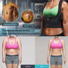 Picture of Junlan Body Fat Burner Slim Tummy Shaper Waist Trainer Vest with Zipper for Weight Loss Women Tank Top Corset (Black, M)