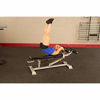 Picture of Body-Solid SAB500 Pro Clubline Ab/Hyper Bench for Abdominal Workout, Home and Commercial Gym