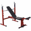 Picture of Body-Solid Best Fitness BFOB10 Adjustable Olympic Folding Weight Bench for Home Gym