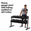 Picture of Body-Solid GDR60 2-Tier Horizontal Dumbbell Weight Storage Rack